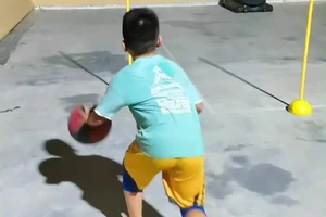 篮球训练励志男孩视频
